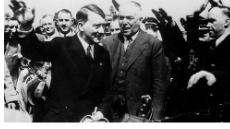 Hitler merges offices chancellor & president
