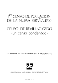 Primer Censo de Población de la Nueva España