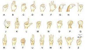 Lenguaje de señas