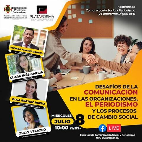Desafíos de la comunicación en las organizaciones, el periodismo y los procesos de cambio social