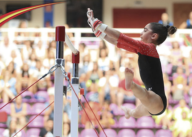 El primer dia de gimnastica