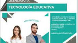 Timeline: Iniciamos la Licenciatura en TECNOLOGIA EDUCATIVA.