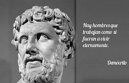 Demócrito años ( 460 a. C.- 370 a.C.)