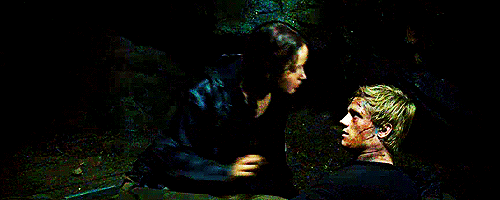 Katniss finds Peeta