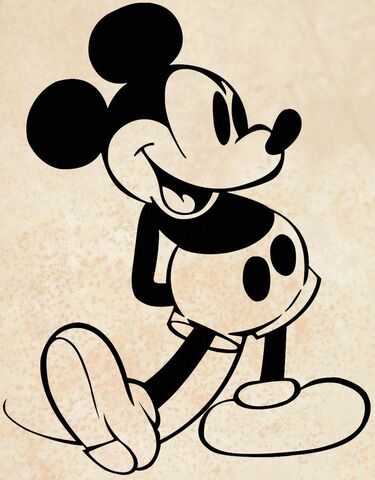 Cine mudo, Mickey Mouse y Silly Symphonies