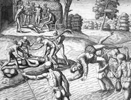 Los tainos se revelan contra los espanoles.