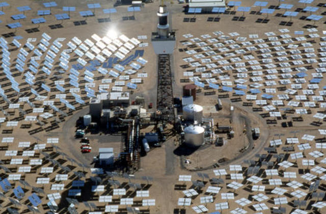 Solar Two Plant Demonstrates Low Cost Method of Storing Solar Energy