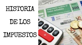 Timeline: EVOLUCIÓN DE LOS IMPUESTOS