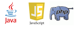 Java, JavaScript y PHP