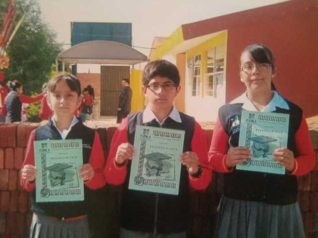 Primer lugar de aprovechamiento.