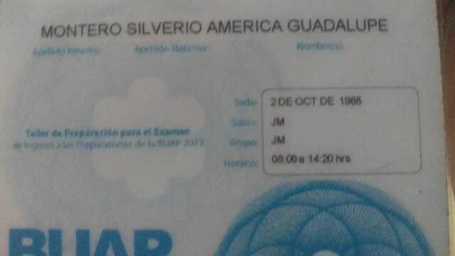 Rechazada de la BUAP