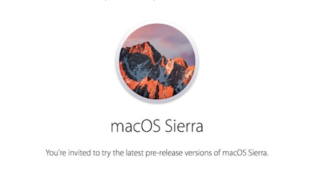 Mac OS X 10.12 macOS Sierra