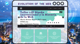 Timeline: El Diseño Instruccional y la Historia de la Web