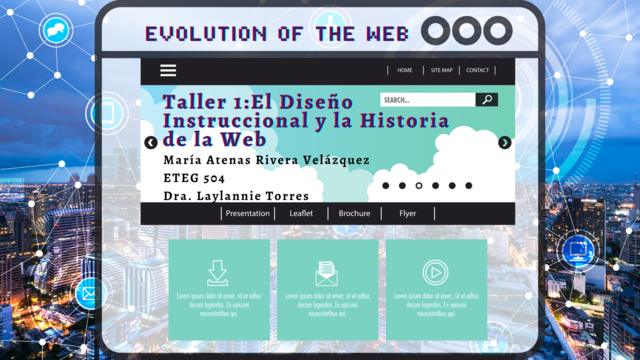 El Diseño Instruccional y la Historia de la Web