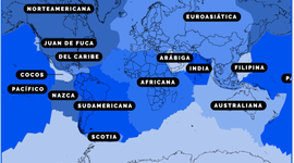 Timeline: Teoría de la tectónica de placas