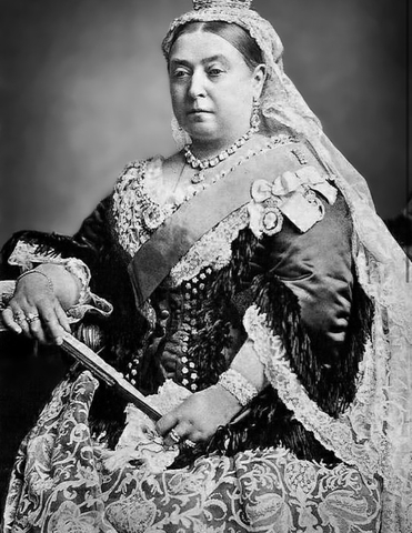 Crowned as Queen in 1837