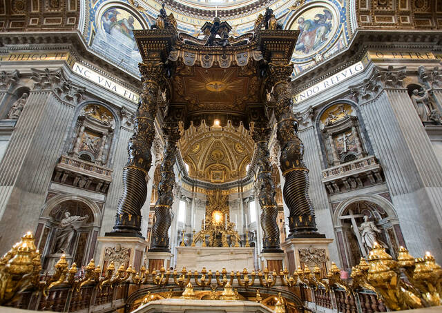 Baldacchino di San Pietro (Bernini architetto)