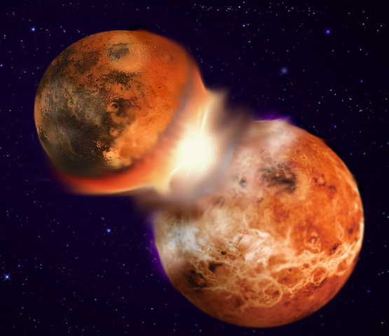 Formazione della Luna