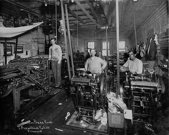 Printing Press for Mass Production