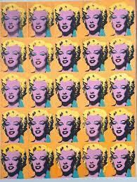 Andy Warhol Paints Marilyn Monroe