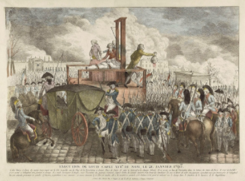 Le roi Louis XVI est guillotiné