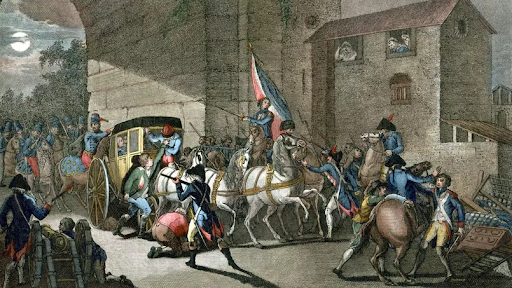 Tentative de fuite vers l’Allemagne du roi et sa famille