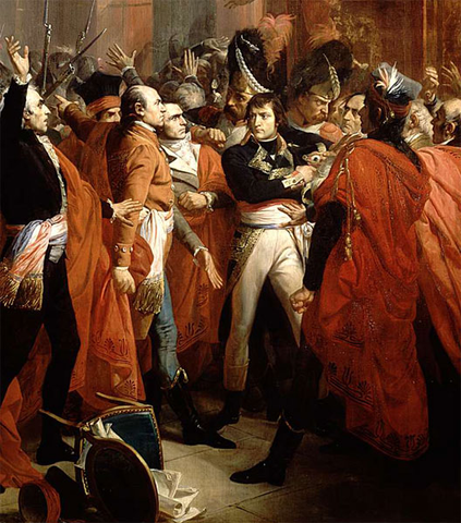 Napoléon Bonaparte prend le pouvoir