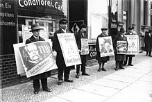 Hitler placed second in German national elections for president