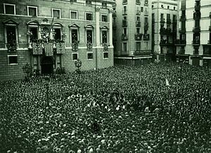 Proclamación de la Segunda República Española