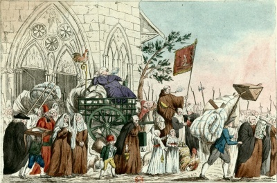 Confiscation et vente des biens du clergé