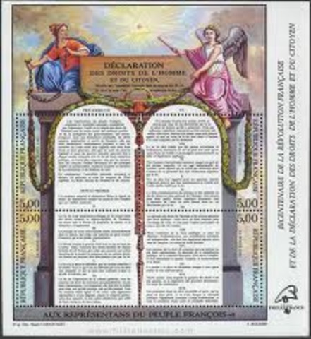 Declaracion de los derechos del hombre y del ciudadano (Francia 1789)