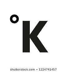 Símbolo ° K