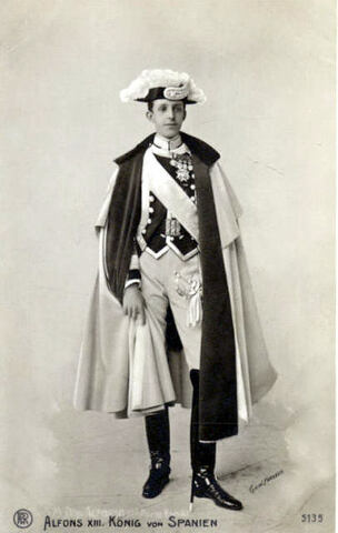 Mayoría de edad de Alfonso XIII