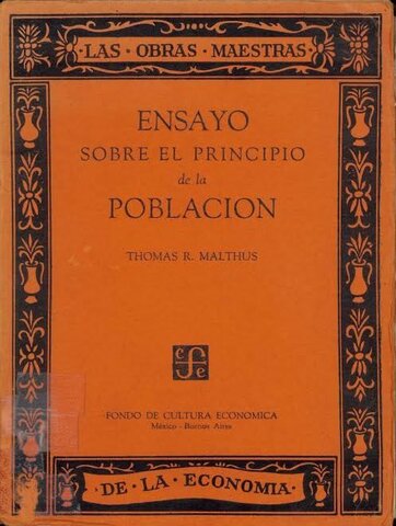 An Essay on the Principle of Population