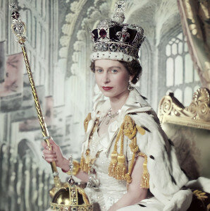 Coroação da então rainha Elizabeth II