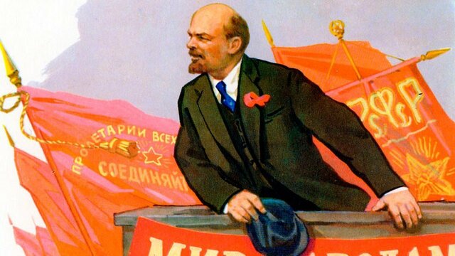 Lenin torna de l'exli