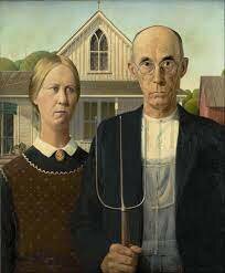 American Gothic by Grand Wood