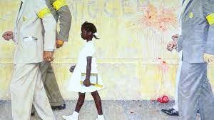 The problem we all live with by Norman Rockwell