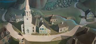 The midnight rid of Paul Revere by Grant Wood