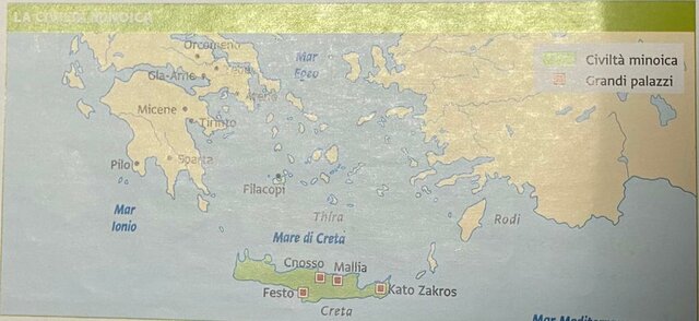 Micenei conquistano Creta