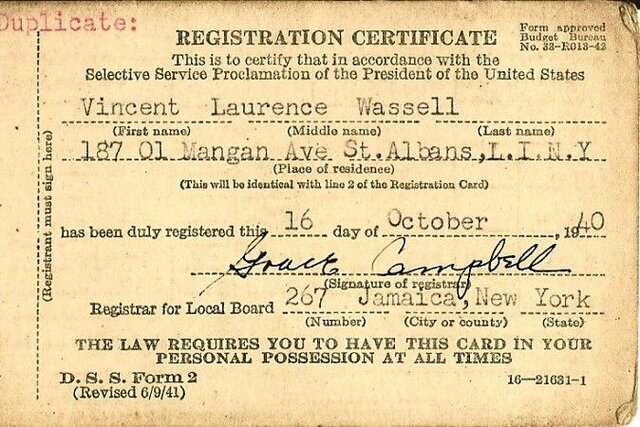 Selective Training and Service Act is Passed