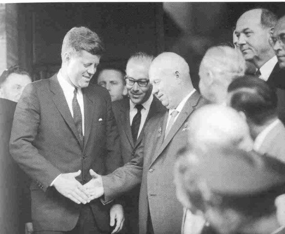 Kennedy i Khruixov a Viena