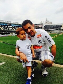 Minha primeira vez na Vila Belmiro