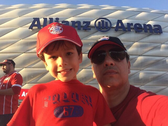 Um jogo muito legal com meu pai