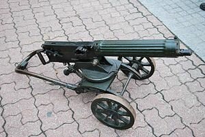 Maxim gun (heavy machine gun)