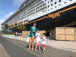 Minha primeira vez em um navio