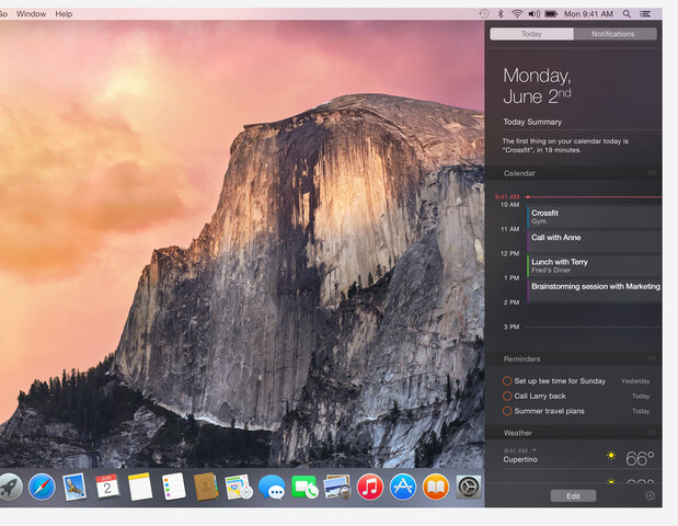 Mac OS X 10.10 Yosemite