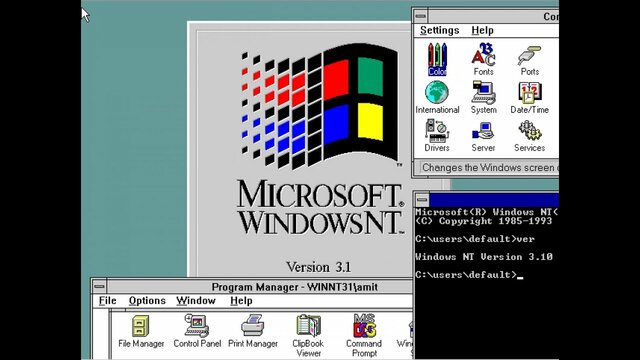 Windows NT 3.1