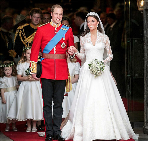 Casamento do príncipe guilherme (William) de gales e Catherine Middleton