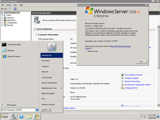 Windows Server 2008 R2